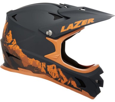 Lazer Full Face Helm Phoenix+, Cobalt Orange (XS) 52-54 cm