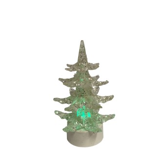 Funkelnder Weihnachtsbaum klein mit toller Beleuchtung 