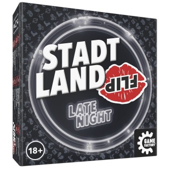Game Factory Gesellschaftsspiel Stadt Land Flip Late Night 