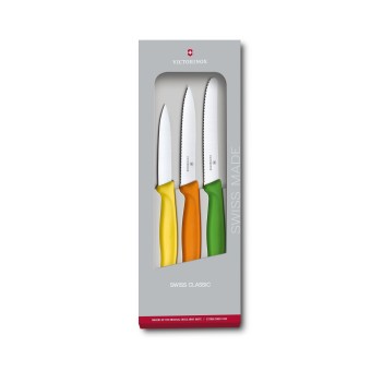 Victorinox Gemüsemesser-Set 3-teilig Swiss Classic 