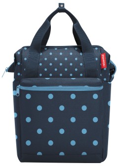 Gepäckträgertasche ROOMY GT, mixed dots blue 