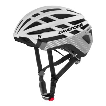 Cratoni Gravel-Helm C-Vento weiß/schwarz matt S/M (52-57cm)