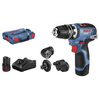 Bosch GSR 12V-35 FC Flexi Clic Akku-Bohrschrauber 