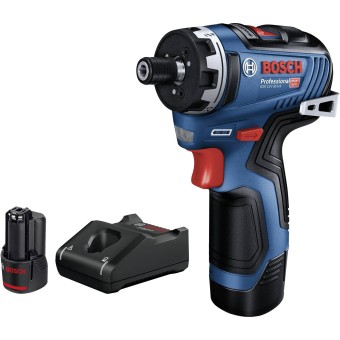 Bosch GSR 12V-35 Kit HX Karton Akku-Schrauber 