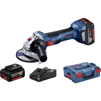 Bosch GWS 18V-7 125 mm Kit Akku-Winkelschleifer 