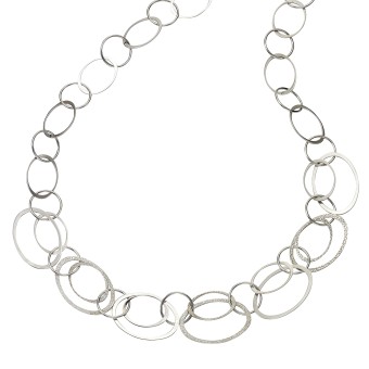 Celesta Halskette 925 Sterling Silber Gliedercollier 