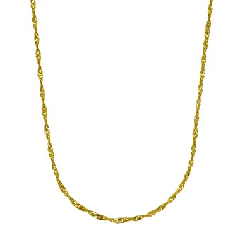 Halskette Gold 333 Singapurkette 42cm 