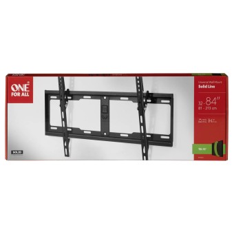 Halterung TV One for All TV Wandhalterung 84" Solid Tilt WM4621 