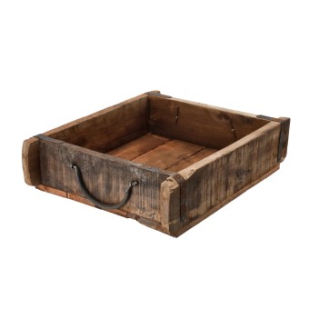 HTI-Living Holzkiste Ziegelform 30 x 8 x 25 cm 