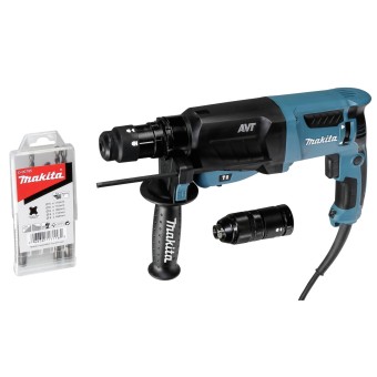 Makita HR2631FT13 Bohrhammer im Alukoffer 