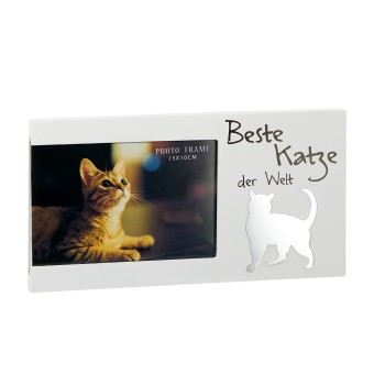 HTI-Living Bilderrahmen 15 x 10 mit Spruch "Beste Katze der Welt" 