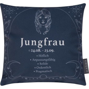 HTI-Living Dekokissen Sternzeichen Jungfrau 