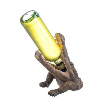 HTI-Living Flaschenhalter Krokodil 