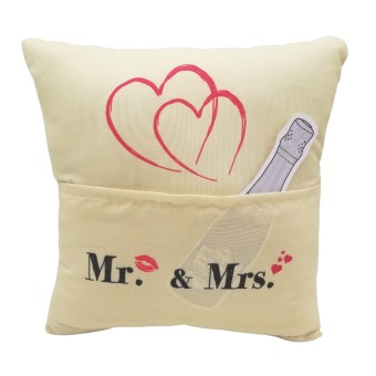 HTI-Living Geschenk zum Befüllen Kissen "Mr.   Mrs" 
