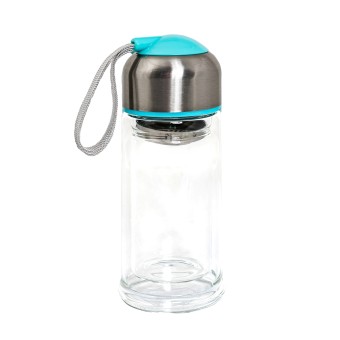 HTI-Living Trinkflasche 0,3 Liter Glasflasche 