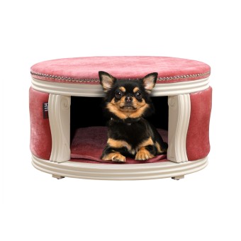 HTI-Living Hundebett Katzenhaus Barock Cora Rosa