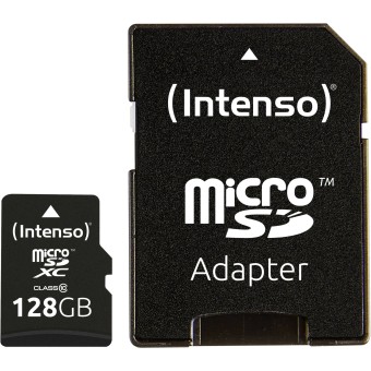 Intenso microSD Speicherkarte microSDXC 128GB Class 10 
