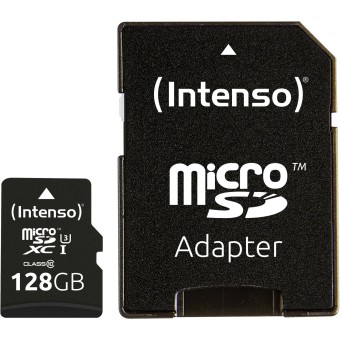 Intenso microSD Speicherkarte microSDXC 128GB Class 10 UHS-I Professional 
