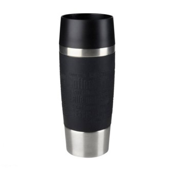 EMSA Isolierbecher Travel Mug Schwarz