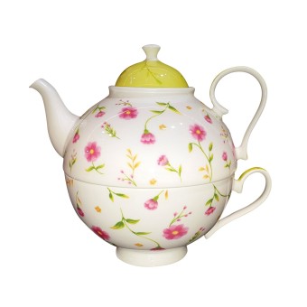 Jameson & Tailor Tea for One Klassik Blumenranke 