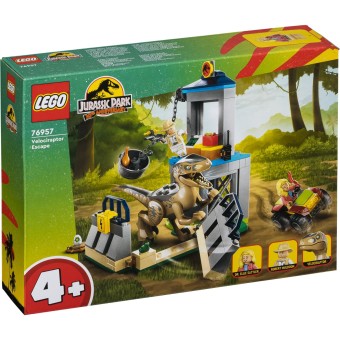 LEGO® Jurassic 76957 Flucht des Velociraptors 