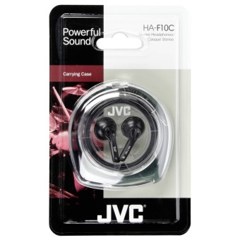 JVC In-Ear HA-F 10 C schwarz 