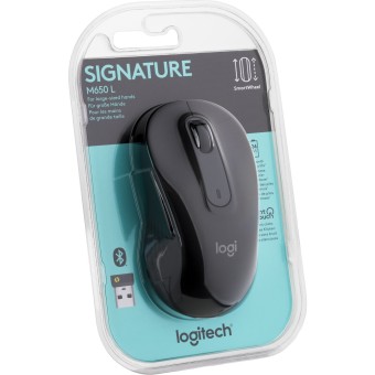 logitech Kabellose Maus Signature M650 L graphite 