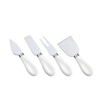 Cilio Käsemesser-Set 4-teilig FORMAGGIO Porzellan 