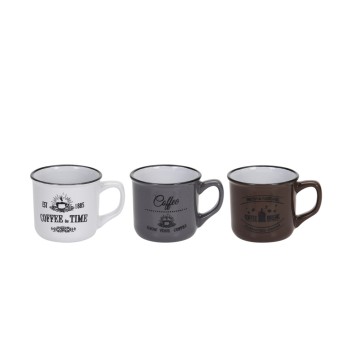 Neuetischkultur Kaffeebecher 3er Set Retro 