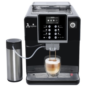 Acopino Kaffeevollautomat Clivia One Touch schwarz 