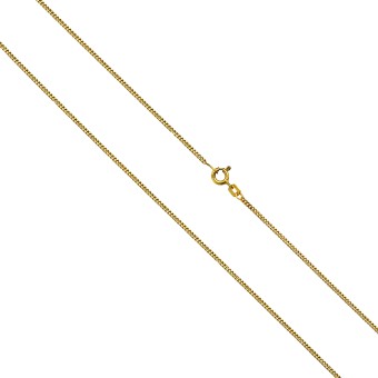 Kette 585/- Gelbgold glanz 50 cm 