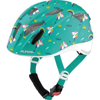 ALPINA Kinder-Helm  Ximo Flash unicorn gloss 49-54cm