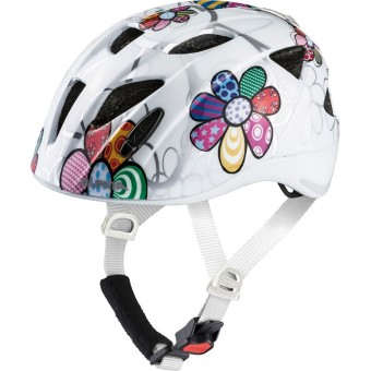 ALPINA Kinder-Helm  Ximo Flash white flower 45-49cm