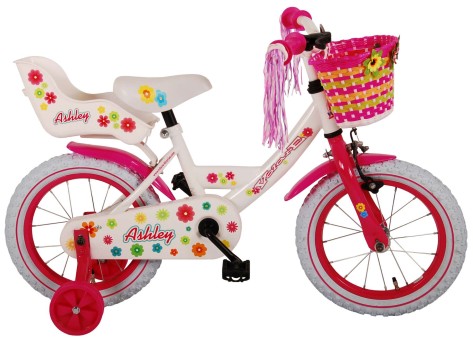 Volare Kinderfahrrad Ashley  14 Zoll, weiß 