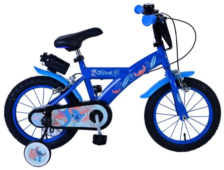 Volare Kinderfahrrad  Disney Stitch , 14  Zoll, ohne Rücktrittbremse 