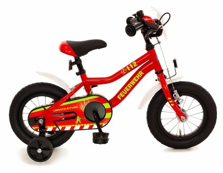 Kinderfahrrad FEUERWEHR 12 Zoll 