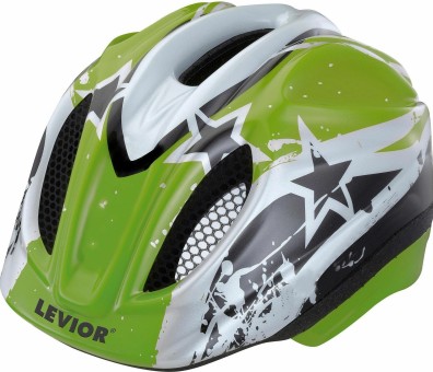 Kinderhelm Primo "Green Stars" 46-51 cm