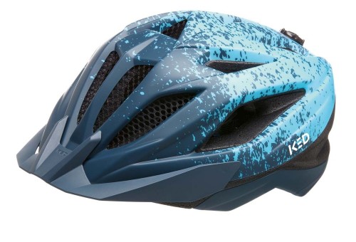 KED Kinderhelm  Street Jr. Pro, blau 49-55cm