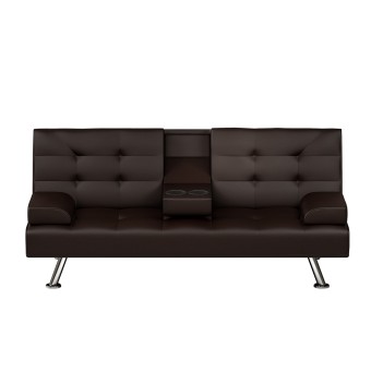 HTI-Living Klappsofa Braun Marwan 