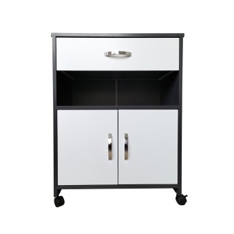 HTI-Living Küchenschrank Grau/Weiß Blanca 