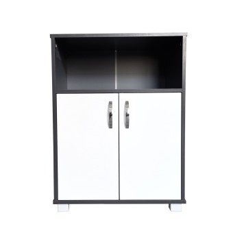 HTI-Living Küchenschrank Grau/Weiß Blanca 