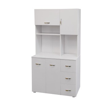 HTI-Living Küchenschrank Weiß Blanca 