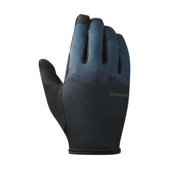 Shimano Langfinger-Handschuhe TRAIL, Blau M