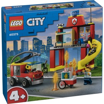 LEGO® City 60375 Feuerwehrstation und Löschauto 