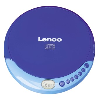 Lenco Portable CD-Player CD-011 blau 