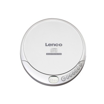 Lenco Portable CD-Player CD-201 silber 
