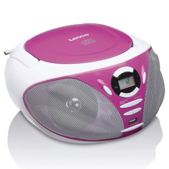Lenco Radio SCD-300 pink 