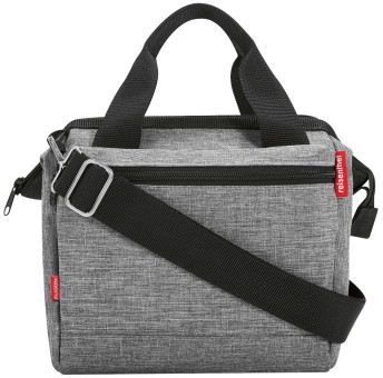 Lenkertasche ROOMY, twist silver 