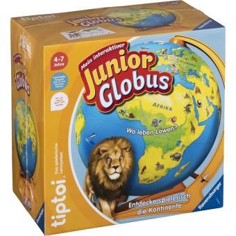 Lernspiel tiptoi (ohne Stift) Mein interaktiver Junior Globus 