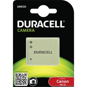 Duracell Li-Ion Akku 1000mAh für Canon NB-6L 